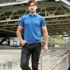Custom Mens Premium Slim Fit Cotton Spandex New Design Us Polo Mens Thick <b>Collar</b> Golf Polo <b>T</b> <b>Shirts</b> for Men Plus Size Polo - Product Image 2