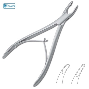 Rongeur à os Luer manuel en acier inoxydable, instrument chirurgical certifié CE Classe I pour interventions chirurgicales - Product Image 1