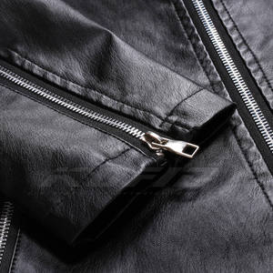 <b>Men</b> <b>Leather</b> <b>Jacket</b> Trendy Slim Fit Modern Casual Outdoor Fashion <b>Jacket</b> <b>Men</b> <b>Leather</b> <b>Jacket</b> - Product Image 5