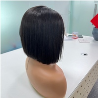 Perruque de cheveux humains de haute qualité Bord tranchant Couche Bob Style Vente en gros 10 pièces Combo Vague Naturelle & Super Vague Paquet de cheveux naturels
