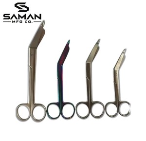 Ciseaux à pansements Lister de haute qualité en acier inoxydable, ciseaux médicaux pour traumatismes, outil de coupe de pansements chirurgicaux pour usage médical - Product Image 4