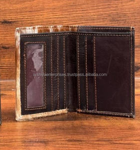 ODM OEM Custom Minimalist Genuine Leather <b>Wallet</b> RFID Bifold Slim Credit <b>Card</b> <b>Holder</b> Leather Cash <b>Card</b> <b>Holder</b> Purse for Unisex - Product Image 6