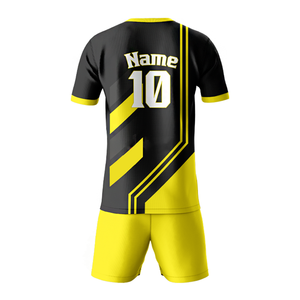 <b>Cheap</b> Price Custom Made Sportswear Soccer Uniform <b>Set</b> Breathable Sublimation Logo Blank 100% Polyester V-neck Short Sleeve - Product Image 5