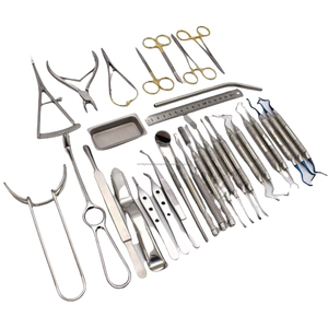 Kit chirurgical dentaire WORLD PRECISION SURGICAL WPS-DIK-33, 33 pièces, instruments en acier inoxydable, outils de chirurgie orale manuels - Product Image 6