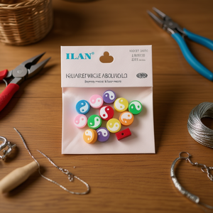 Perline in Argilla Polimerica Ilan Design Bagua 5x9mm 20pz - Product Image 2