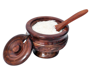 Juego de Azucarera de Madera, Salero y Pimentero, Recipientes para Sal y Accesorios de Cocina para Restaurantes - Product Image 5