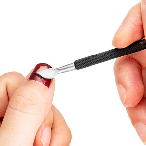 Power Grip Stainless Steel Professional Cuticle Pusher <b>Tool</b> For <b>Nail</b> Grooming Cleaning Shaping And Dead Skin Removal - Product Image 3
