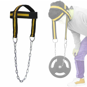 Wholesale Gym Chain Exercise Belt Adjustable Head Harness for Fitness & Weightlifting Neck Muscles <b>Builder</b> - Product Image 3