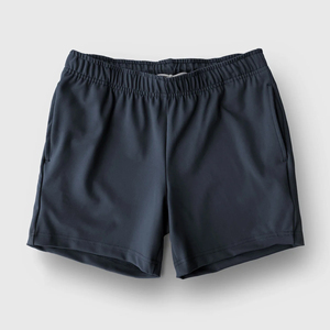 Swimming Shorts <b>Elastic</b> Waist Shorts OEM Woven Mid Waist Vintage Breathable Eco-Friendly Men's Beach Shorts Side Pockets Shorts - Product Image 3