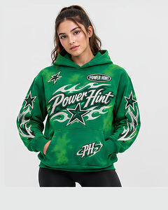 Fashionable Casual Streetwear Unisex Vintage Embroidered Logo French Terry Hoodies Winter Unisex Sports Wear <b>Hoodie</b> - Product Image 5