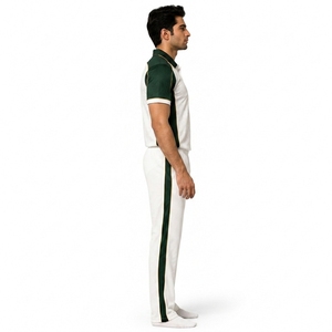 Uniforme de Cricket Personalizado con Doble Costura, Camiseta Deportiva Ligera, Transpirable, Antibacteriana y de Secado Rápido de Alta Calidad con OEM - Product Image 2