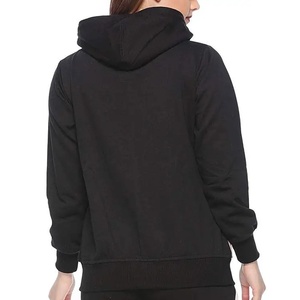 Patchwork Female Fashion <b>Zipper</b> Drawstring <b>Hoodie</b> And Trouser Low Price Women Winter Clothing Sweat Suit Set - Product Image 4