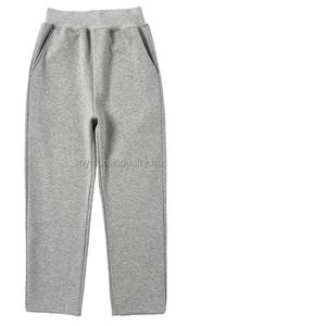 Pantalon de survêtement décontracté pour homme, coupe ample, taille haute, coupe-vent, chaud, 100% coton, pour l'automne et l'hiver - Product Image 2