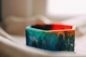 ILAHI's Eco-Friendly Handmade Resin <b>Mold</b>-<b>Hand</b> Modeled Modern Christmas Wedding New Year Feng Shui Design Soft Interior Delicate - Product Image 3