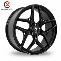 Jantes forgées CALIBER XCEL à rayons creux en maille, design direct usine, 18-22 pouces, 5x112/114.3/120