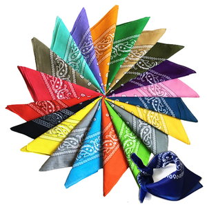 Pañuelo Multifuncional Cuadrado de Algodón para Cabeza, Estilo Hip Hop, para Actividades al Aire Libre, 55cm, OEM 2026 - Product Image 6