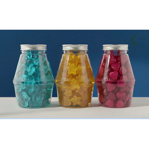Cylinder 500ml PET <b>Plastic</b> Bottle with 52mm Aluminum Screw <b>Cap</b> OEM Juice Milk Tea Coffee Beverages From Vietnam - Product Image 3