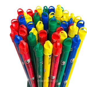 Bâtons de balai en bois fabriqués au Vietnam manche en bois pelle à poussière portable Panda Design usage domestique balais en plastique écologiques - Product Image 3