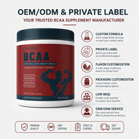 Poudre BCAA de haute puissance pour la récupération après l'entraînement, sans agglomérations, saveur tropicale, pour un style de vie actif, fournisseur ODM