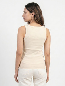 Débardeur à col rond pour femme, décontracté, sans manches, coupe ajustée, essentiel, chemise tendance, doux et confortable, pour tous les jours, vêtements élégants pour femme - Product Image 1