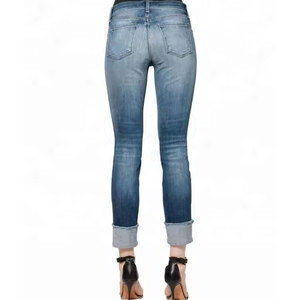 Pantalones Vaqueros para Mujer, Diseño Personalizado, Transpirables, Ecológicos, Diseño Único, Pantalones Vaqueros Más Vendidos al Por Mayor - Product Image 3
