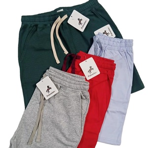 Shorts décontractés pour enfants pour les vacances d'été, cordon de serrage, bébés garçons, coton uni, séchage rapide, antibactérien, 3 ans à 6 ans - Product Image 2