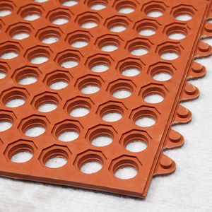 Tapis de sol en caoutchouc antidérapant à trous creux pour restaurant et cuisine, anti-fatigue et drainant, vendu par les fabricants - Product Image 3