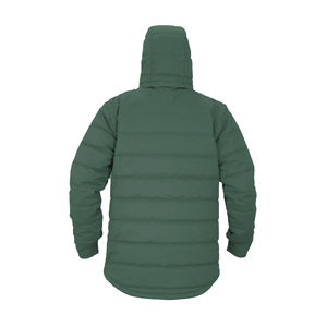Customizable Lightweight Quilted Puffer Jacket with Oversized Hood Men Women Kids' Outdoor Winter Apparel-Baggy Design <b>Windbreak</b> - Product Image 2