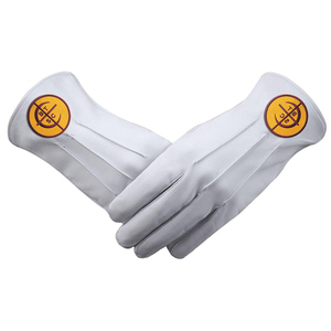 Guantes Masónicos 100% Algodón, Colores y Tallas Personalizables, Uso Diario, Duraderos, Diseño Personalizado, Precio Económico, Precio al por Mayor - Product Image 2