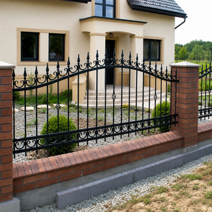 Suministro de Cercas Metálicas de Primera Calidad: Descubra Soluciones de Cercas Metálicas Hermosas y Duraderas para Residencias Familiares Modernas y de Lujo. - Product Image 3
