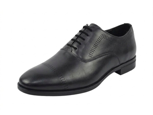 Mocasines Negros para Hombre con Parte Superior de Piel de Oveja, con Amortiguación de Aire, Punta Cerrada, Antideslizantes, para Oficina, Carrera Profesional, Vestir, para Todas las Temporadas - Product Image 3