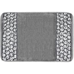 Tappetino da Bagno di Lusso Contemporaneo, Moderno Tappeto Argento per Bagno con Design Unico, Elegante Arredo Doccia, Collezione Classica di Tappetini da Bagno - Product Image 6