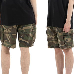 Shorts cargo tactiques pour hommes, imperméables, en tissu ripstop, pour la randonnée, la pêche, le travail en extérieur, multi-poches - Product Image 2