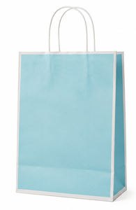 Sacs d'emballage en papier kraft recyclable de luxe avec impression personnalisée, poignées longues, pour bijoux, bougies, artisanat, cadres photo - Product Image 3