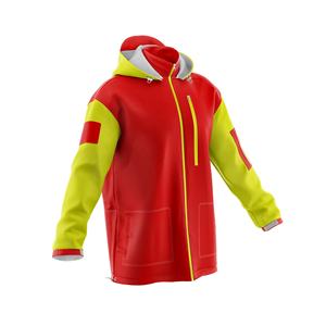 Chaqueta Cortavientos con Capucha Estilo Urbano, Unisex, Impermeable, Resistente al Viento, Ligera, de Poliéster/Nailon, para Viajes Casuales - Product Image 4