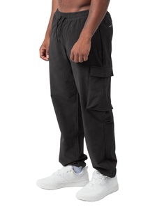 กางเกงคาร์โก้เอวสูงทรงฮิปสเตอร์สำหรับผู้ชาย ผ้าฝ้าย 100% สีวอช คุณภาพดีเยี่ยม - Product Image 3