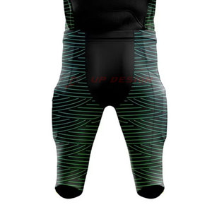 Uniforme de football américain respirant au design unique, sublimation, 100% polyester, prix de gros abordable, fabriqué au Pakistan - Product Image 6
