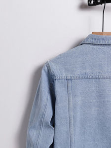 Nouvelle veste en toile de denim élégante pour hommes, de haute qualité, respirante et à séchage rapide, service de logo personnalisé OEM, prix raisonnables - Product Image 6