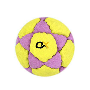 Custom Logo Eco-Friendly Lightweight Durable Sports <b>Hacky</b> <b>Sack</b> Ball Professional Training High Quality Handmade Footbag High Air - Product Image 5