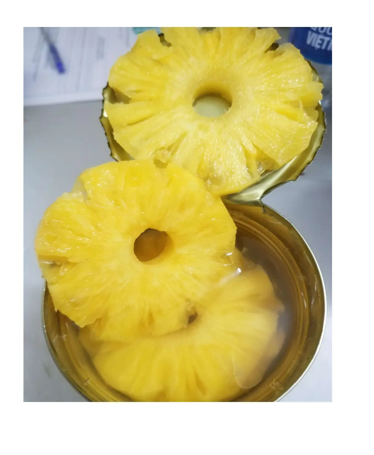 Süper ucuz fiyat konserve dilimlenmiş ananas//yüksek kaliteli konserve meyve ihracat VIETNAM//HENRY
