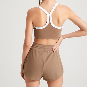 Shorts de yoga pour femmes, doux, extensibles, taille haute, pour la course à pied, la gym, l'entraînement, respirants, séchage rapide, vêtements de sport - Product Image 3