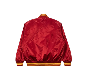 Custom Satin Varsity <b>Jacket</b> <b>Men</b> Bomber <b>Jacket</b> Wholesale Letterman Baseball Uniform Sportswear <b>Jacket</b> - Product Image 2