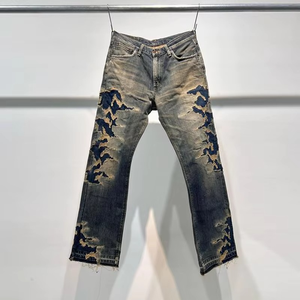 Jeans DiZNEW Dirty Jeans con efecto de salpicaduras de pintura para hombre - Product Image 5