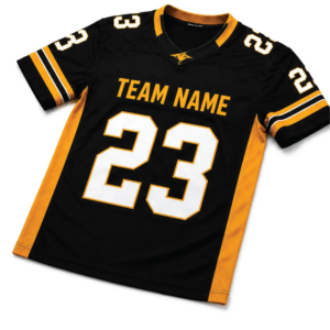 Camiseta de Fútbol Americano Personalizada OEM con Nombre y Número del Equipo, Poliéster de Secado Rápido, Uniforme Deportivo al por Mayor, Etiqueta Privada, Pantalones Cortos Estampados - Product Image 4