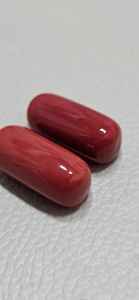 Coral rojo italiano de forma ovalada, piedra preciosa de alta calidad, piedra suelta para la fabricación de joyas y anillos. - Product Image 4