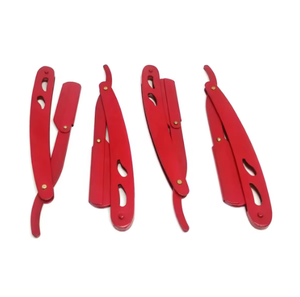 Navaja de Afeitar Profesional de Acero Inoxidable, Mango de Plástico Antioxidante, Calidad Grado A+, Herramienta de Aseo para Hombres, Superventas - Product Image 5