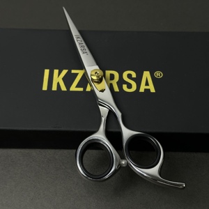 Customized Adjustable Sharpness Stainless Steel Professional Salon Barber <b>Scissors</b> Reinforced Construction Japanese Handle for - Product Image 3