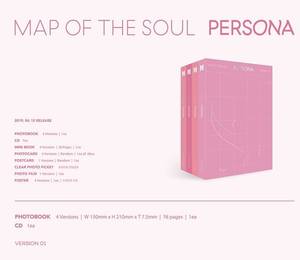 ซีดี BTS Map of the Soul Persona เวอร์ชั่นเคป๊อป พลาสติกและกระดาษ ภาษาเกาหลี ทุกวัย เกาหลี BW-154 - Product Image 2