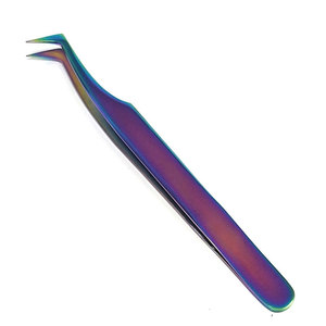 Curved <b>Eyelash</b> Extension Tweezers Precision Isolation Lash Applicator <b>Tool</b> for Professional Salon Makeup and <b>Beauty</b> Lash Tweezer - Product Image 3