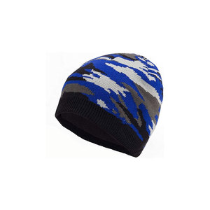 New Designs Custom Oversized Acrylic Knit Beanie Cap Soft Warm Skull Hat Large Print Design for Business Winter <b>Accessory</b> - Product Image 1